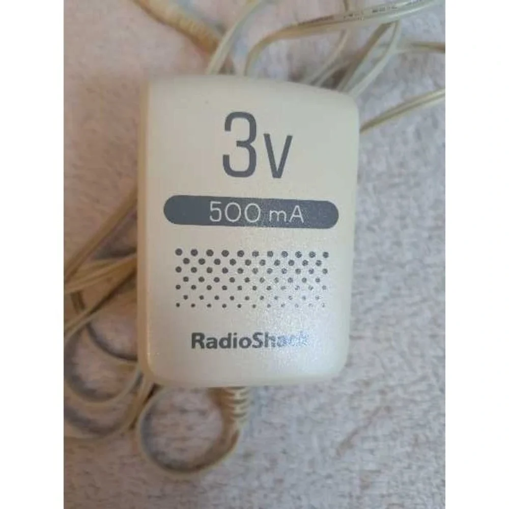 RadioShack 273-1755‎ 3V 500mA AC Adapter Charger Power Supply